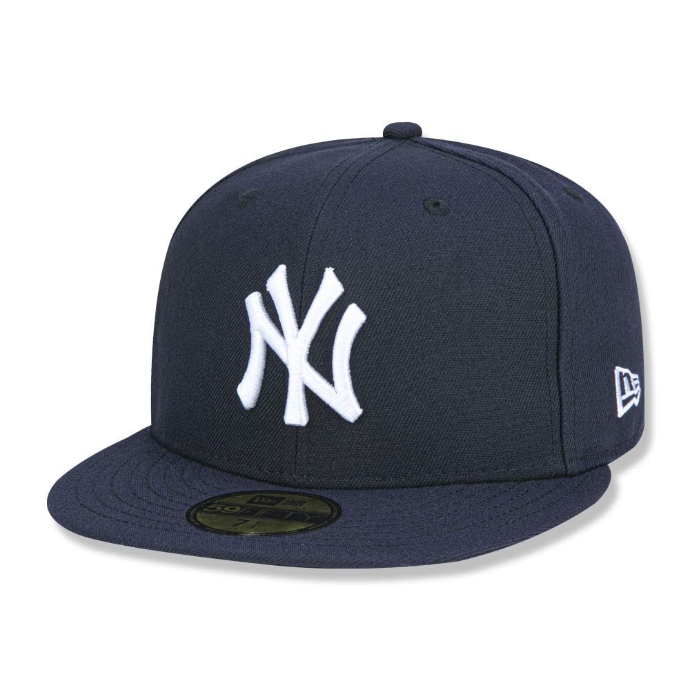 NWT New Era 59FIFTY New York Yankees Authentic Fitted Hat Navy 7 1/4